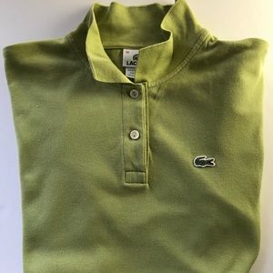 Green Lacoste Polo Shirt